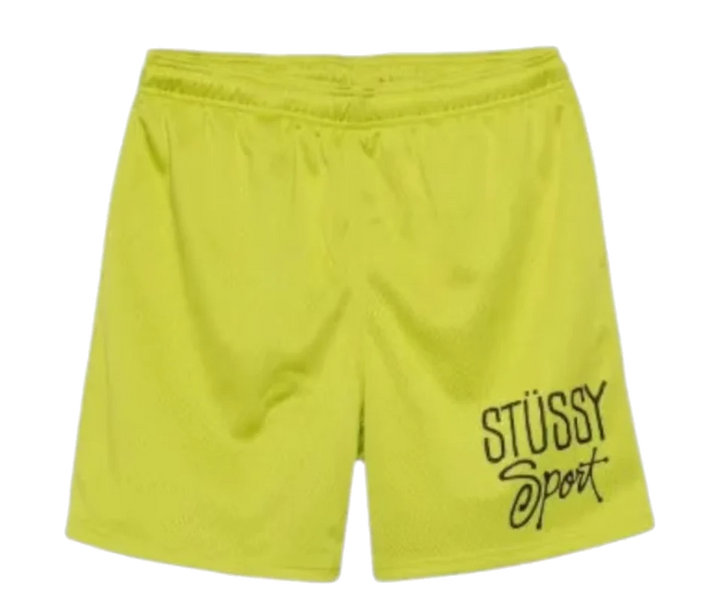 Stussy Mesh Sport Short Lime