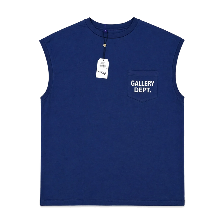 Gallery Dept. No Sleeve Navy T-Shirt