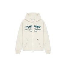 Afbeelding in Gallery-weergave laden, Croyez Art Gallery Zip Up Hoodie Off-White
