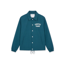 Afbeelding in Gallery-weergave laden, Croyez Paris Coach Jacket | Dark Teal
