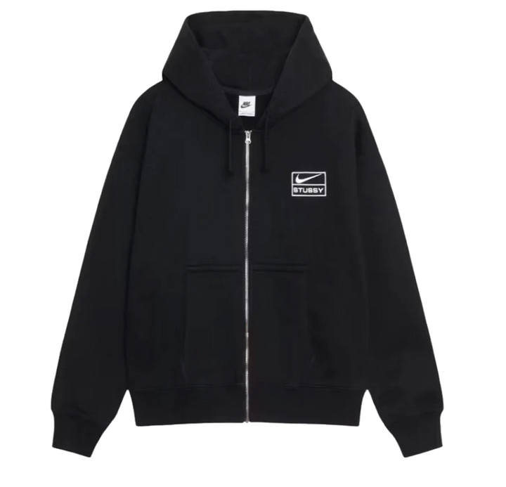 Stussy x Nike Stone Washed Fleece Zip Hoodie (FW25)