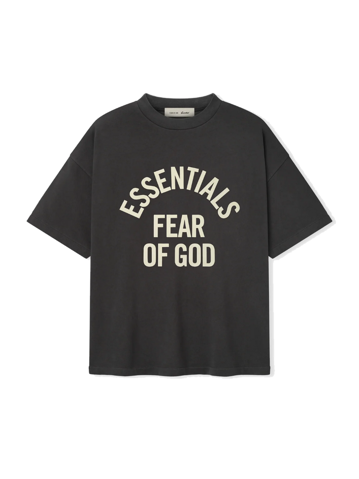 Fear Of God Essentials Campus 90's T-shirt Faded Black