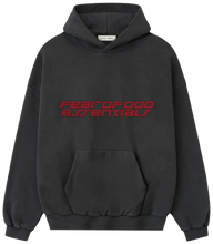 Afbeelding in Gallery-weergave laden, Fear of God Essentials Heavy Fleece 90s Hoodie 'Iron Grey'
