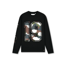 Afbeelding in Gallery-weergave laden, Croyez Camo Longsleeve | Black
