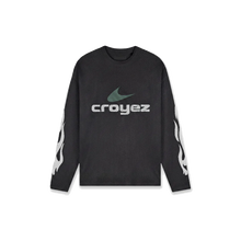 Afbeelding in Gallery-weergave laden, Croyez Service Dept Longsleeve | Black
