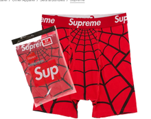 Afbeelding in Gallery-weergave laden, Supreme Hanes Spider-Man Boxer Briefs (2 Pack) Red
