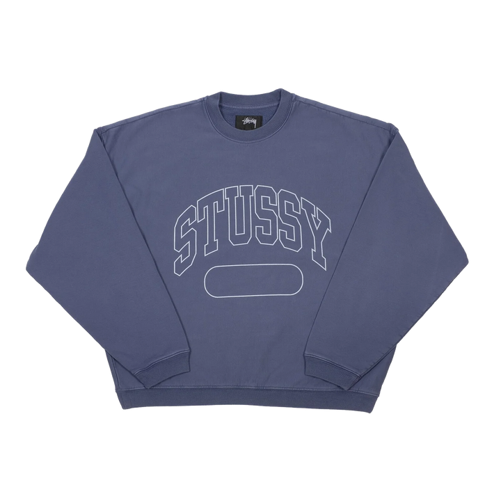 Stüssy Oversized Crewneck Purple