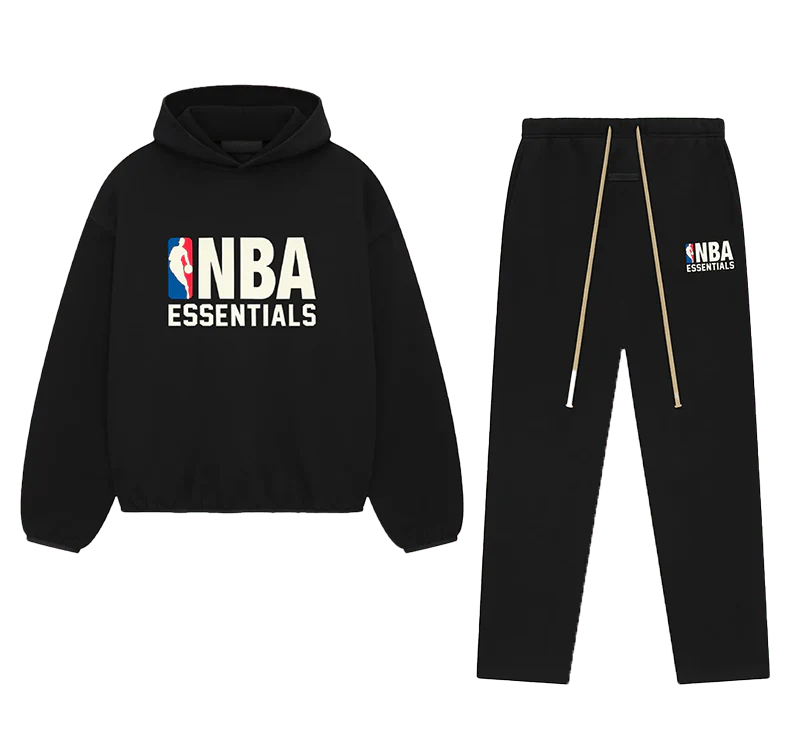Fear of God Essentials NBA Black Full Set FW24