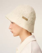 Load image into Gallery viewer, Ami Paris Ivory White Mohair Bucket Hat
