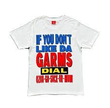 Corteiz 0208-Go-Suck-Urself T-shirt White