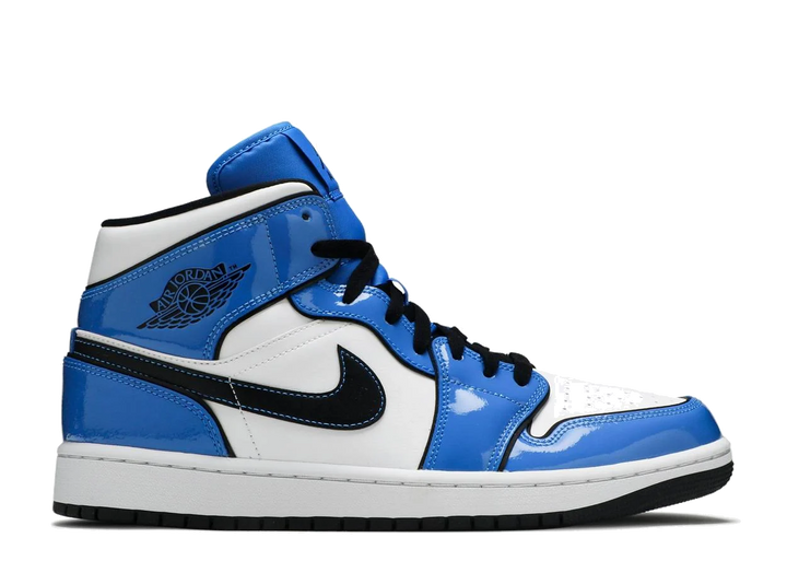 Jordan 1 Mid Signal Blue