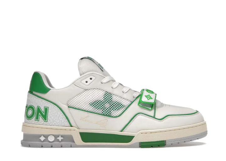 Louis Vuitton Trainer Green Mesh