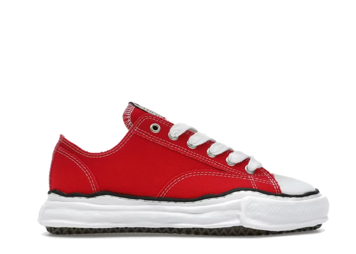 Maison Mihara Yasuhiro Peterson OG Sole Canvas Low Red