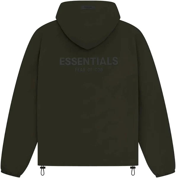 Essentials Fear Of God Insulated Jacket Off-Black