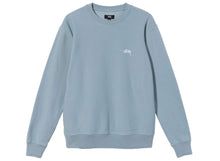 Afbeelding in Gallery-weergave laden, stussy stock logo crewneck slate
