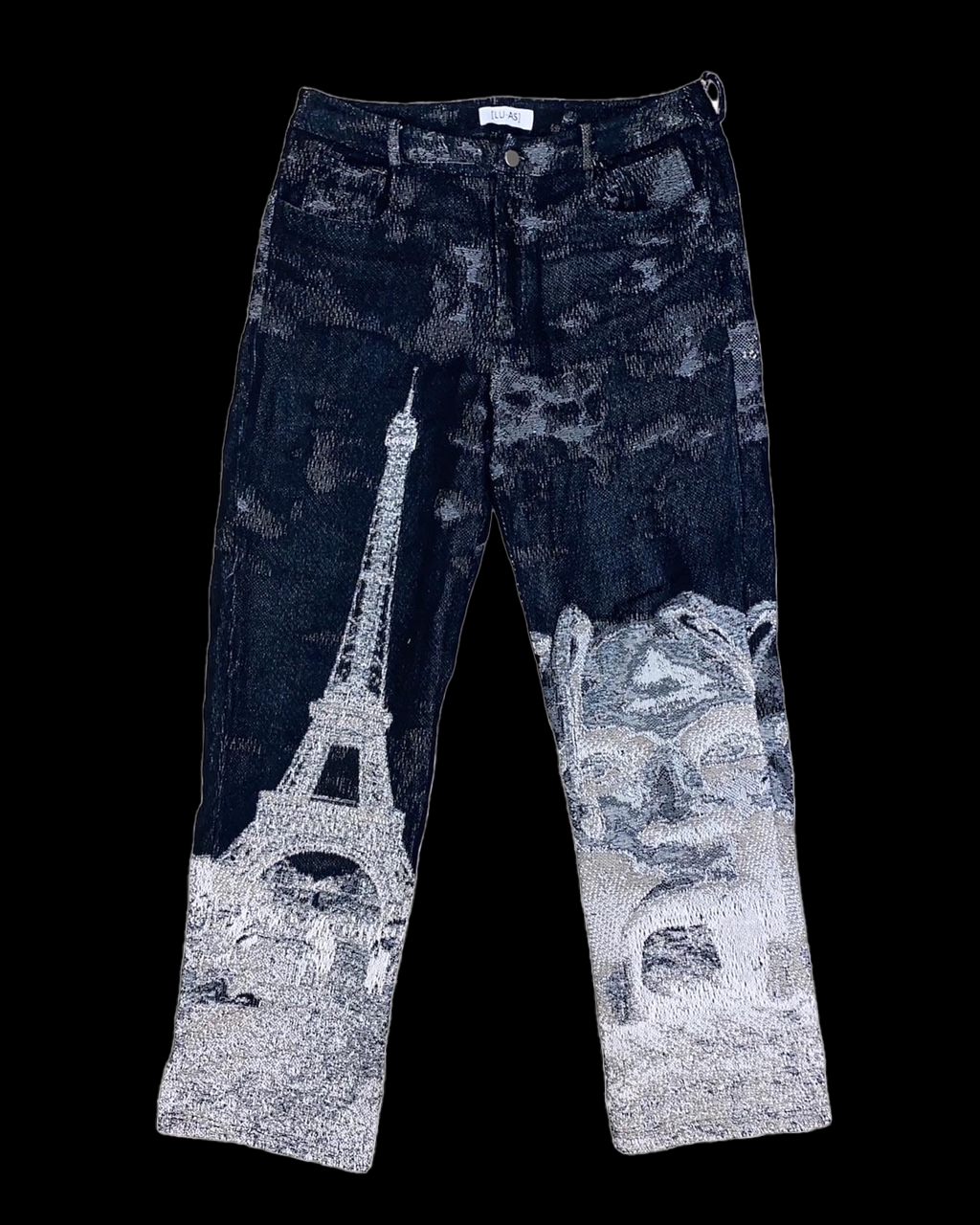 Travis Scott Black Tappie Pants Luas