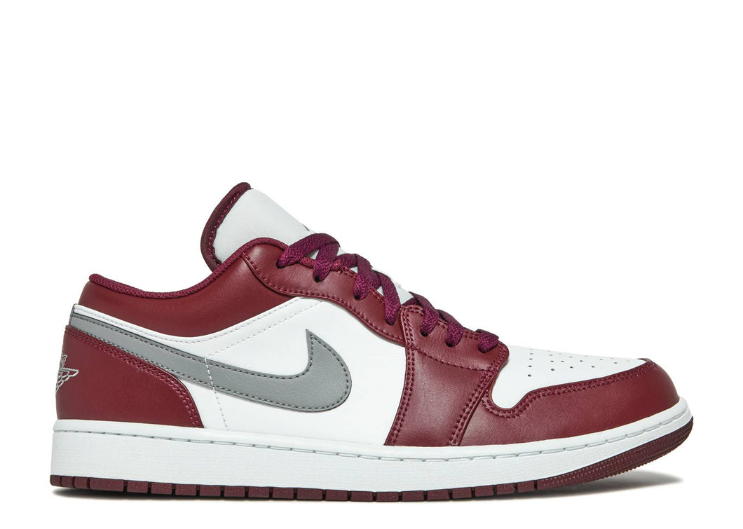Jordan 1 Low White Bordeaux
