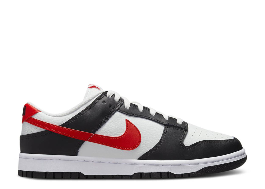 Nike Dunk Low Retro Red Swoosh Panda