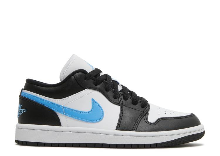 Jordan 1 Low Black University Blue White