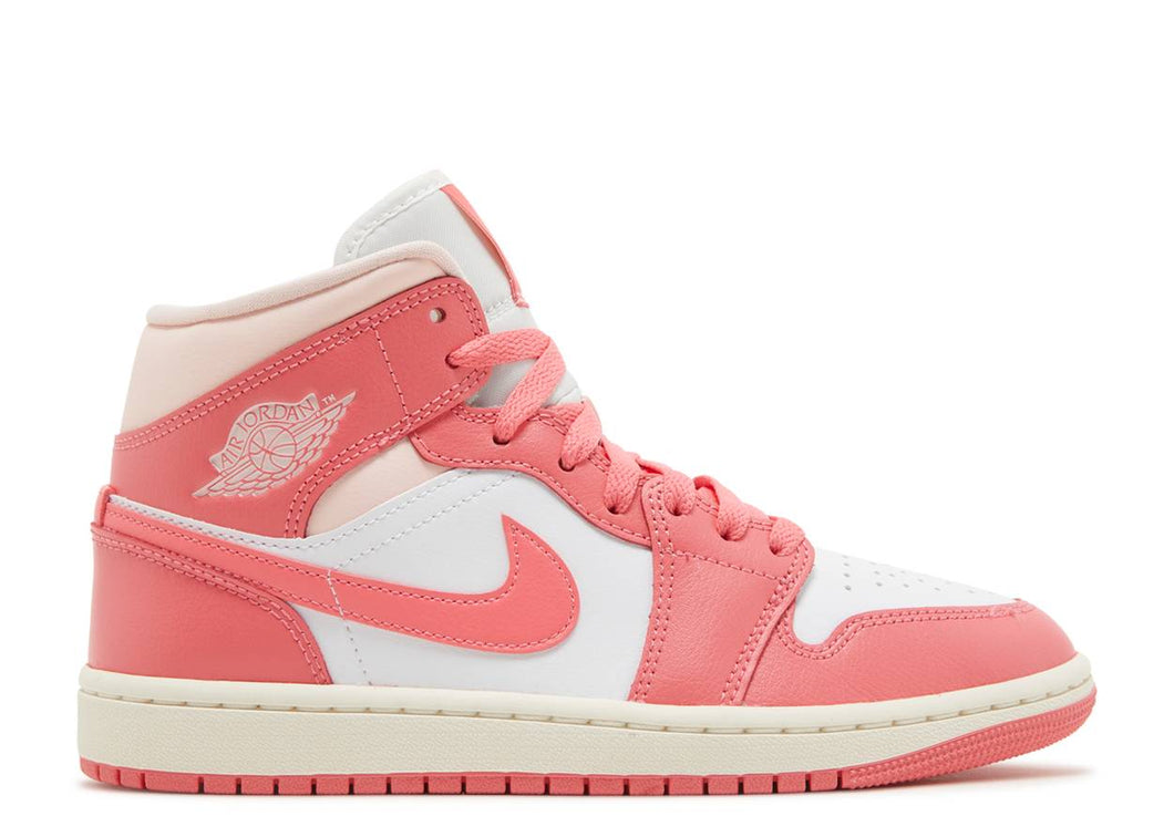 Jordan 1 Mid Strawberries and Cream
