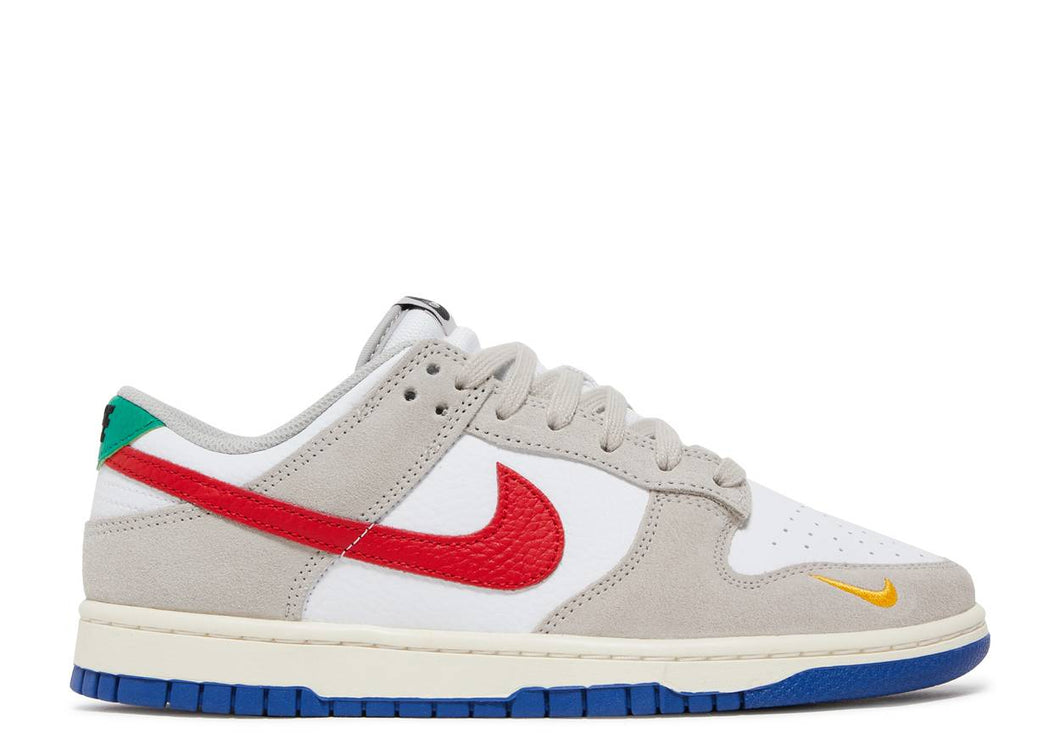 Nike Dunk Low Light Iron Ore Red Blue