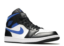 Load image into Gallery viewer, Jordan 1 Mid White Black Racer Blue

