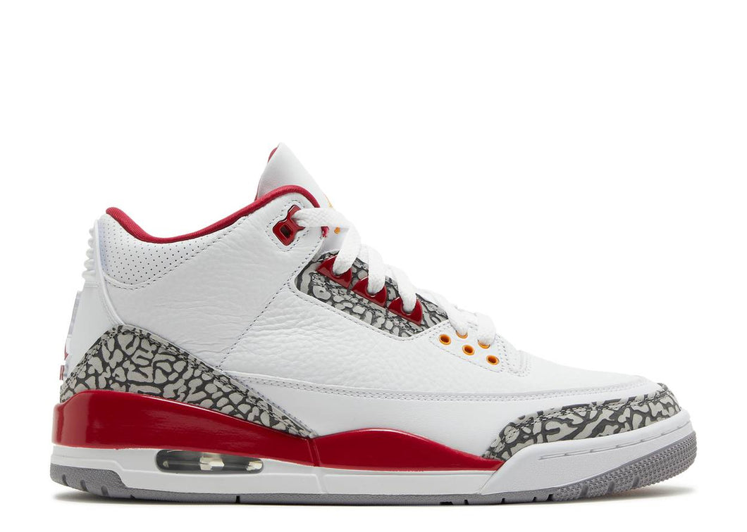 Jordan 3 Retro Cardinal Red